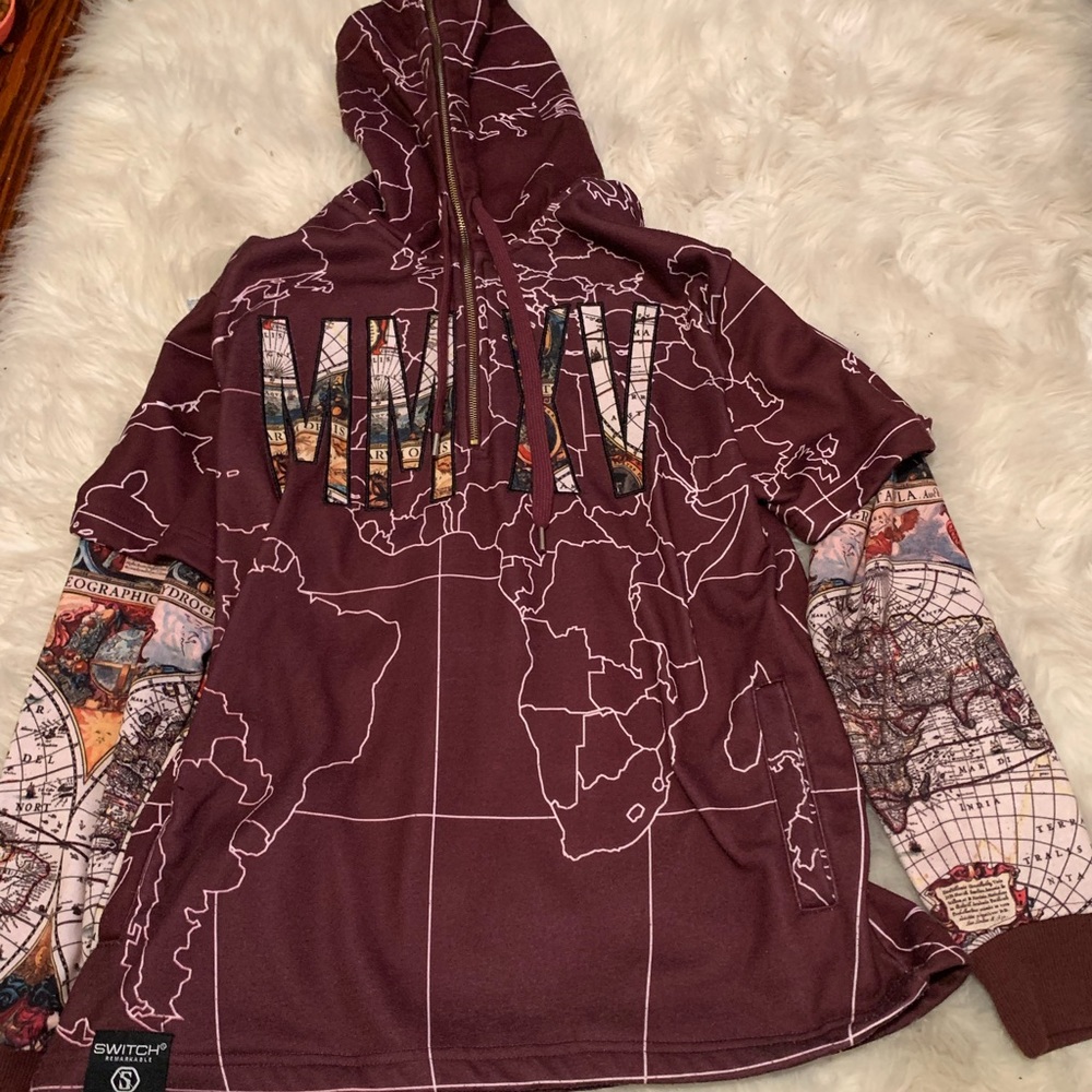 Men’s zip up hoodie